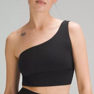 NWT lululemon Align™ Asymmetrical Bra Light Support, A/B Cup BLACK SIZE 8 10